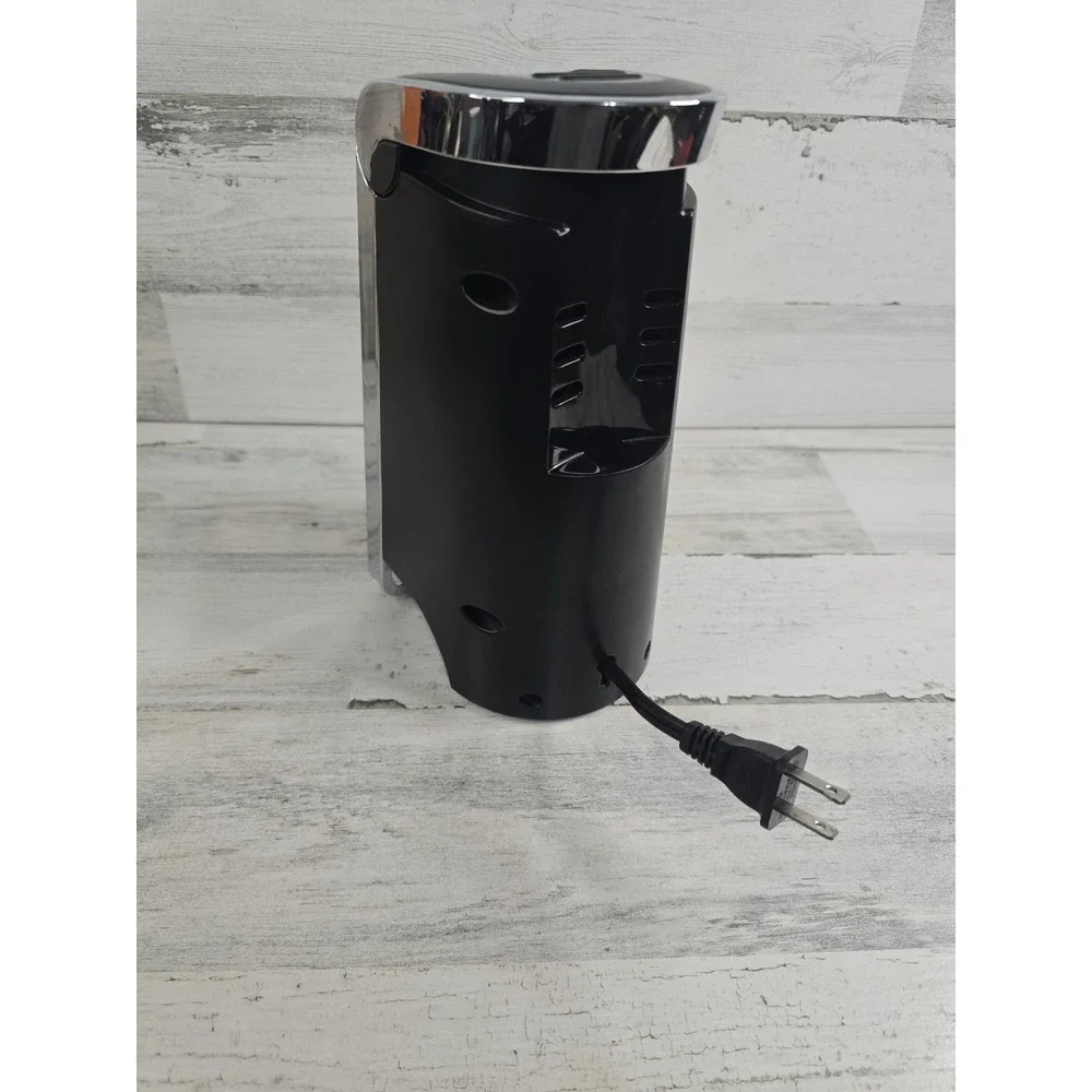 Hamilton Beach 76606Z Electric Can Opener Black Chrome with Knife Sharpener